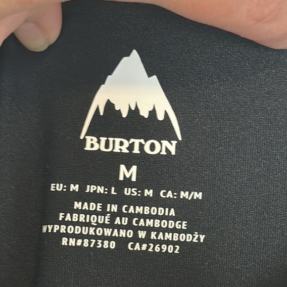 BURTON Men's Snowboarding Long Sleeve Top - Picture 2 of 7